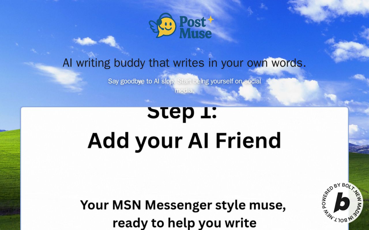Preview of Post Muse