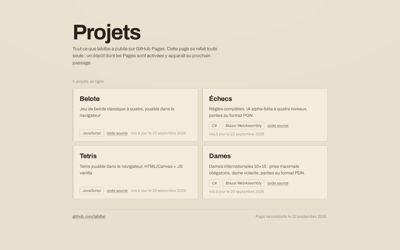Preview of Projets