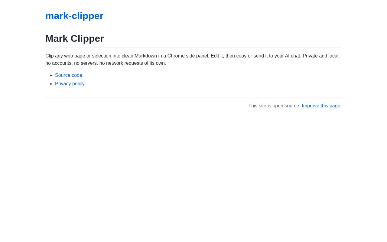 Preview of Mark Clipper