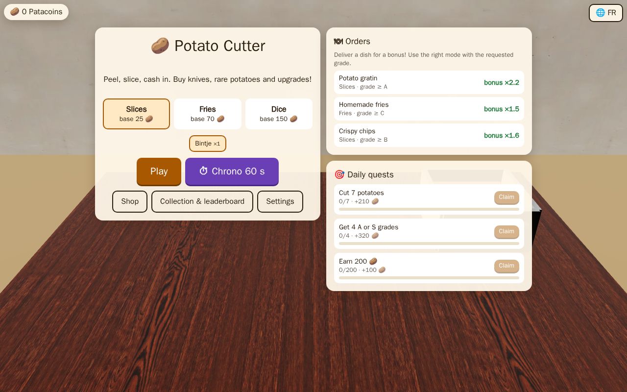 Preview of Potato Cutter