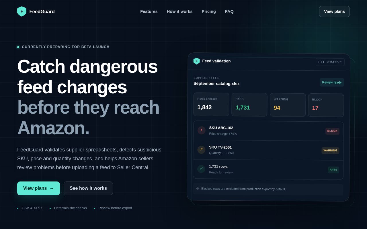 Preview of FeedGuard