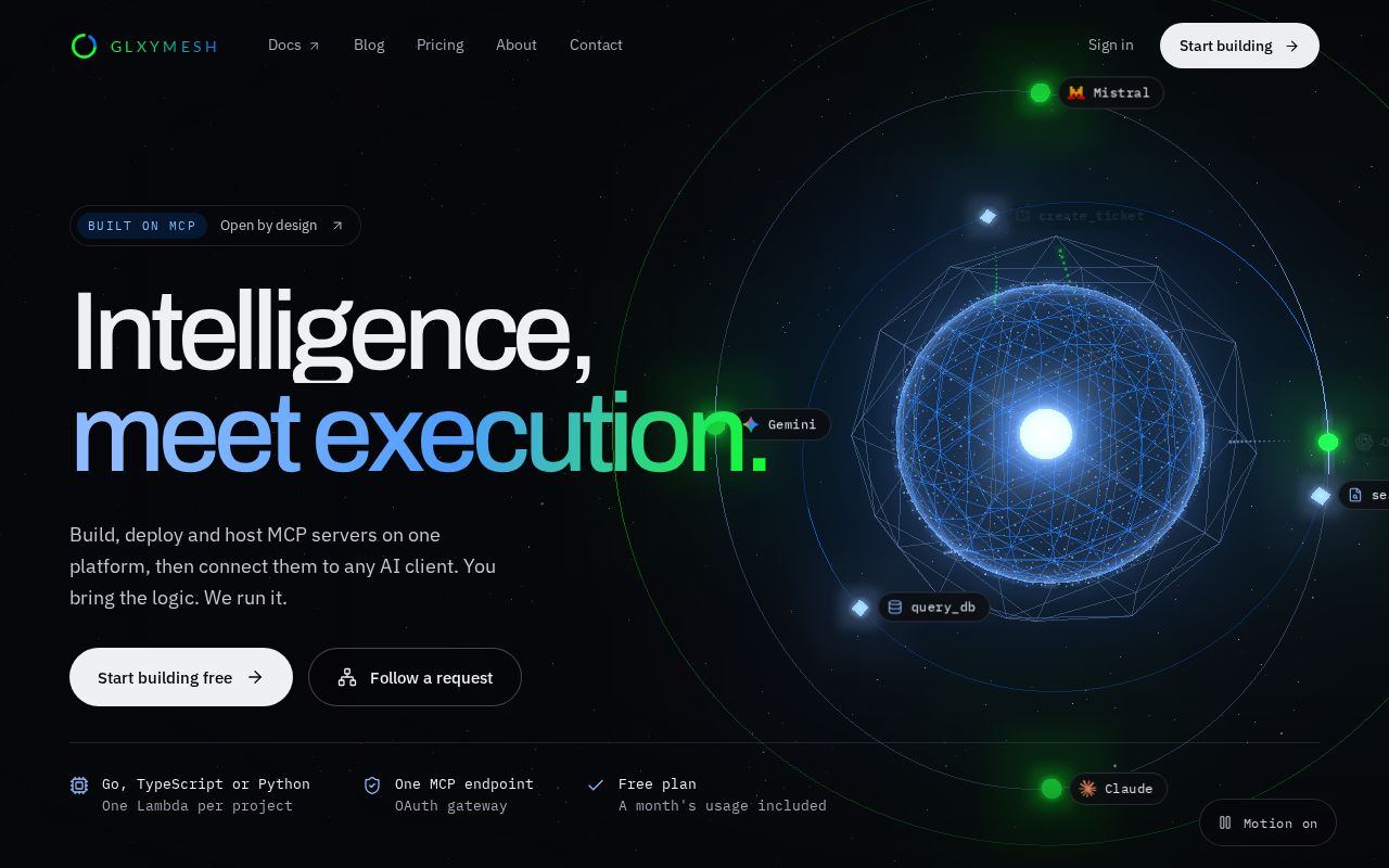 Preview of Glxymesh
