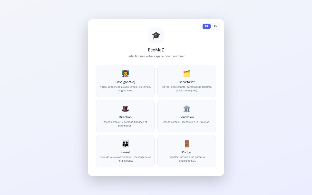 Preview of Ecomaz App