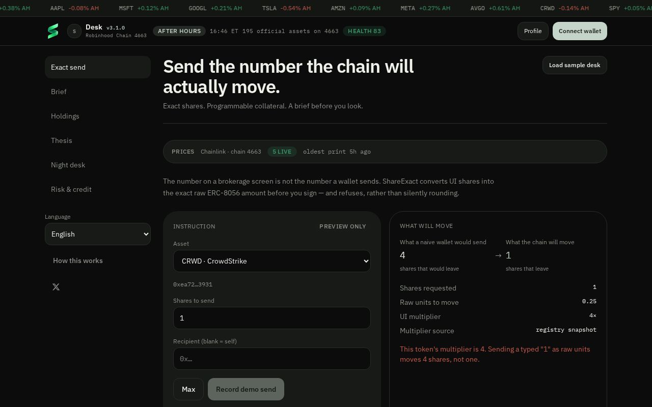 Preview of Shareexact