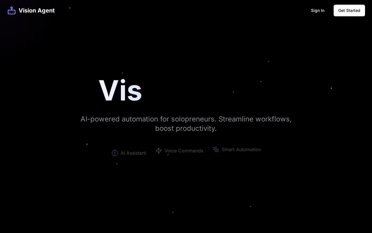 Preview of vision agent