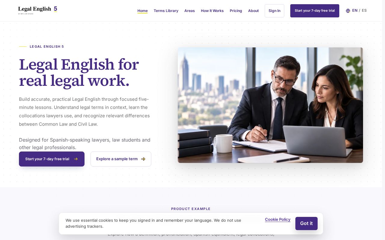 Preview of Legal English
