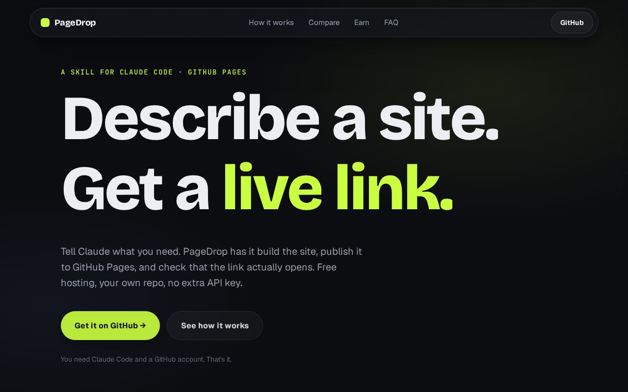 Preview of Pagedrop