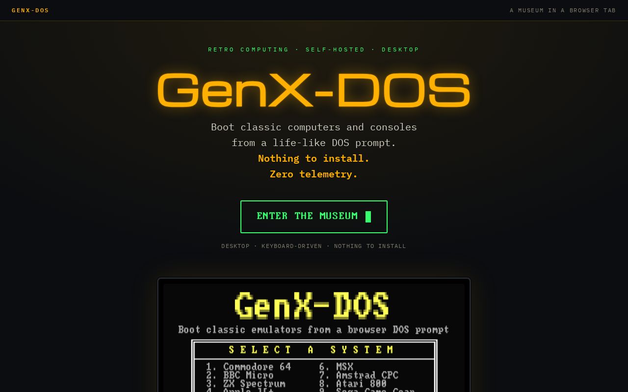 Preview of GenX DOS