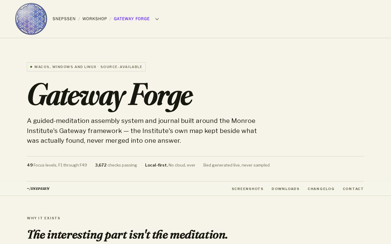 Preview of Gateway Forge