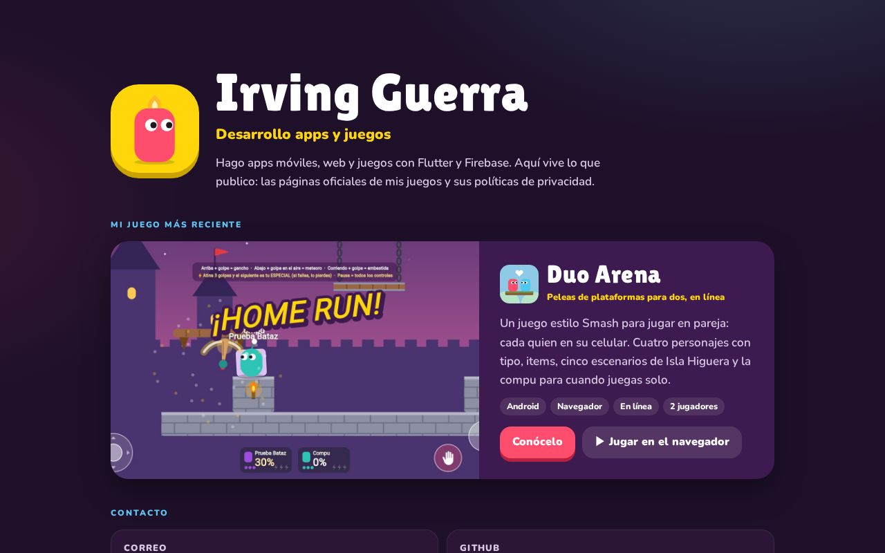 Preview of Irvingguerra Github Io