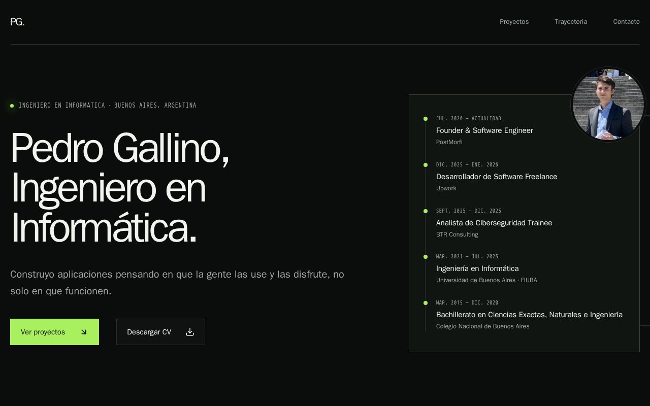 Preview of Pgallino Github Io