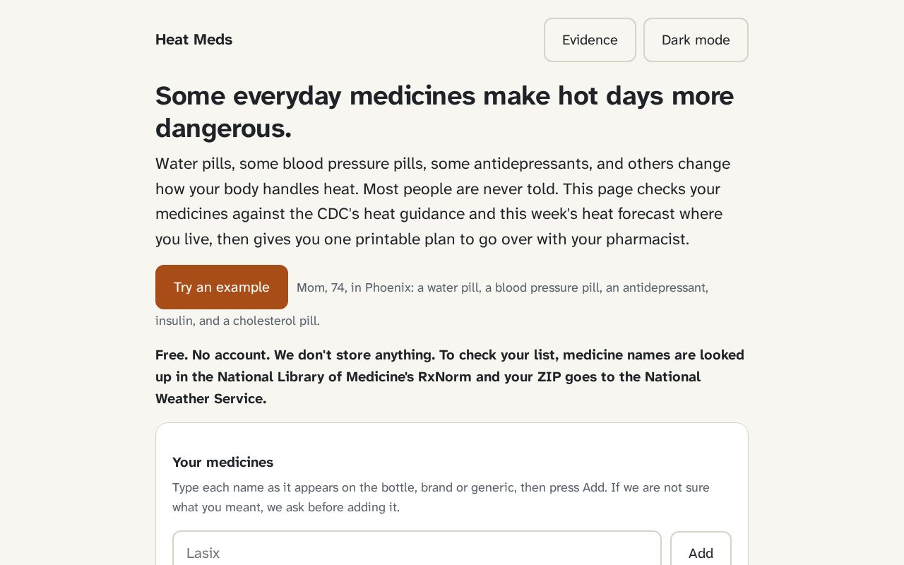 Preview of Heat Meds