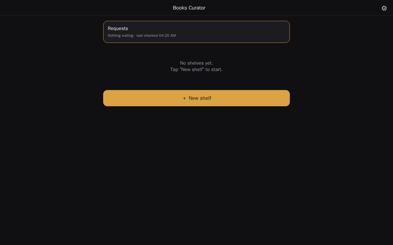 Preview of Books Curator