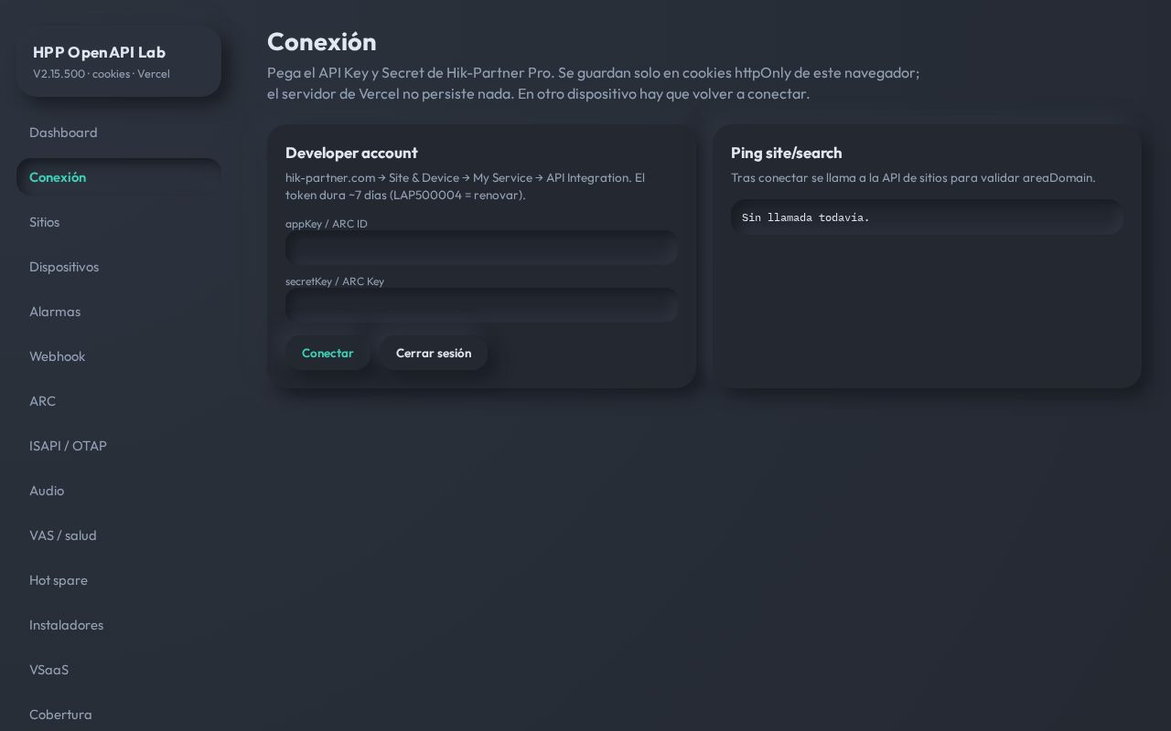 Preview of HPP OpenAPI Lab
