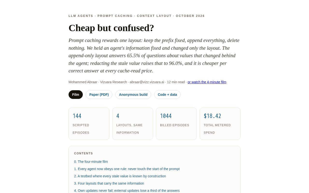 Preview of Cheap But Confused