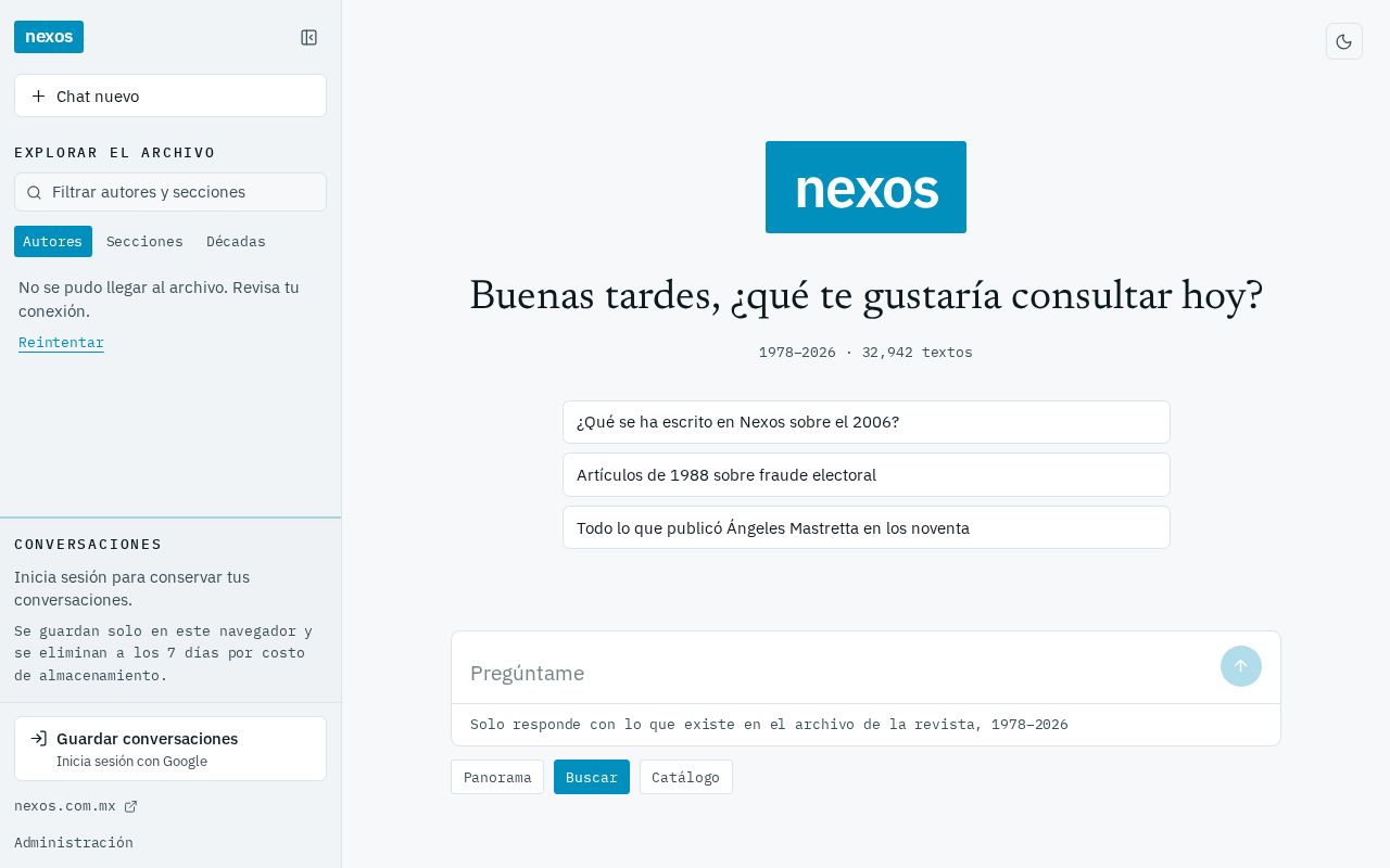 Preview of NexosArchive