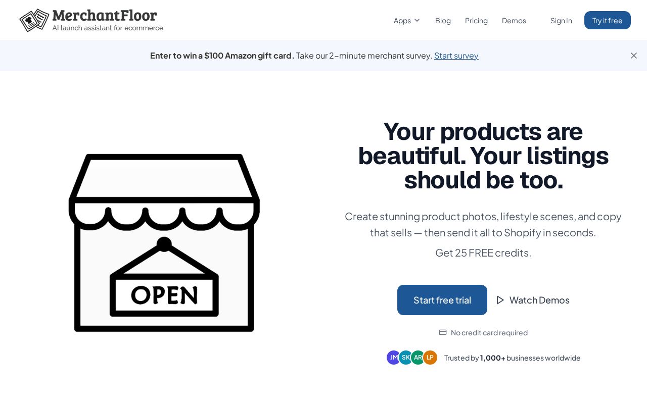 Preview of Merchant Floor (AI for 10x faster store operations)