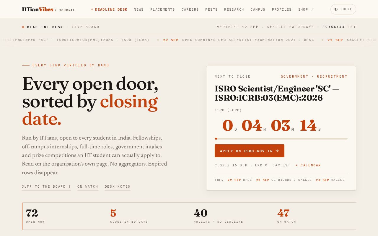 Preview of Deadline Desk