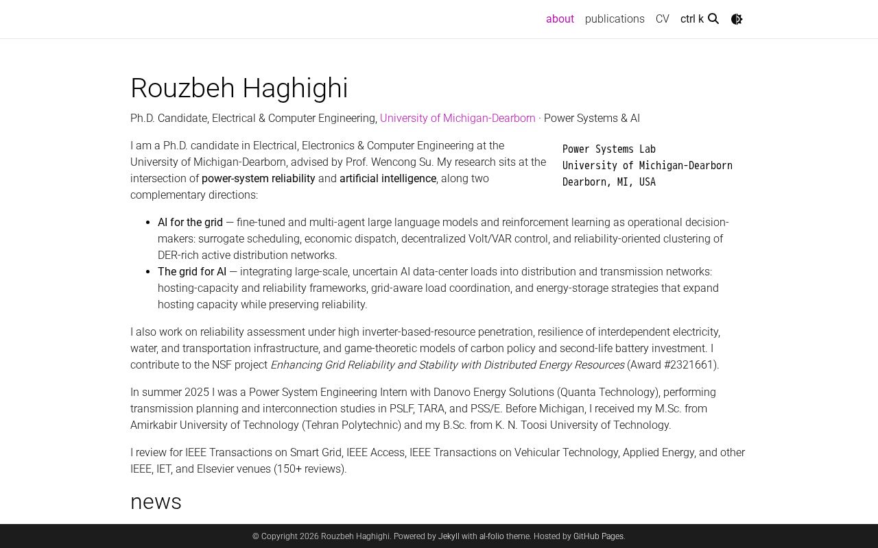 Preview of RouzbehHaghighi Github Io