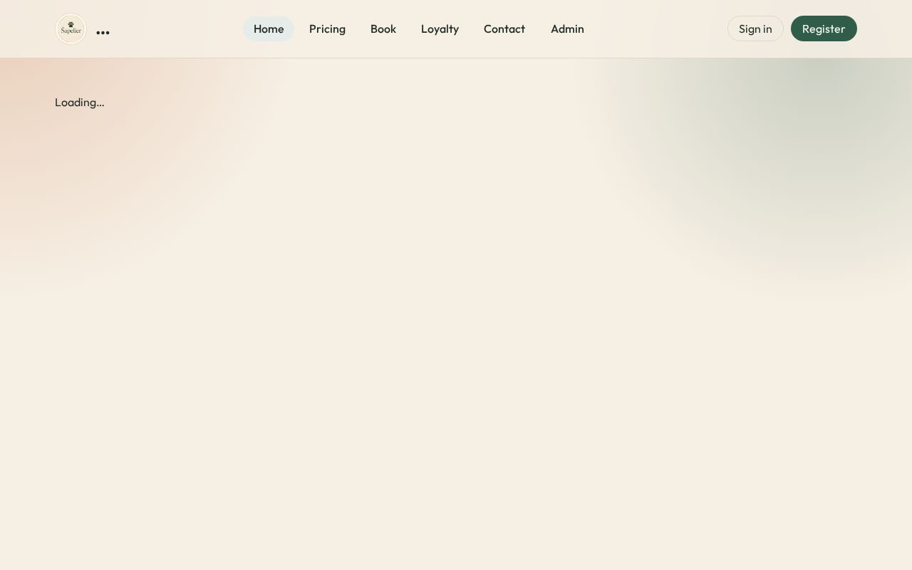 Preview of Modular Platform for Pet grooming businesses