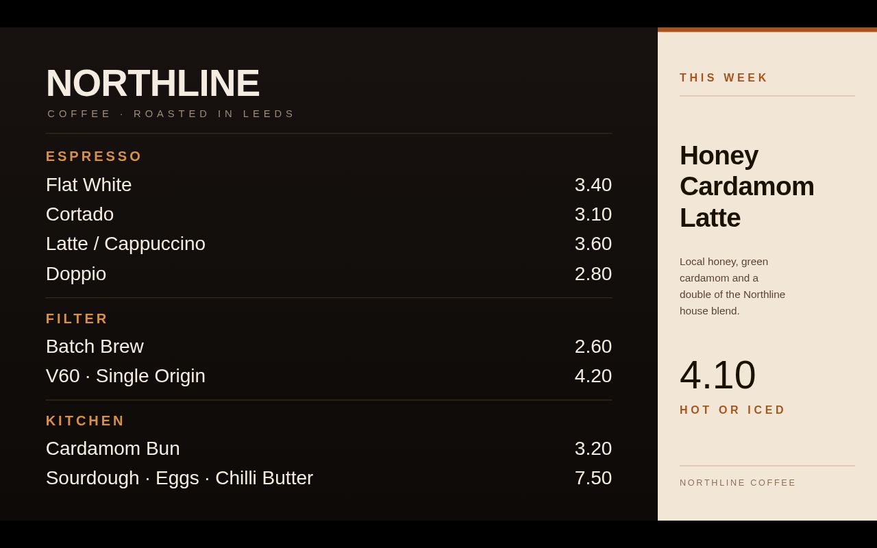 Preview of Offline-first digital signage menu board — Next.js, Service Worker + IndexedDB precache