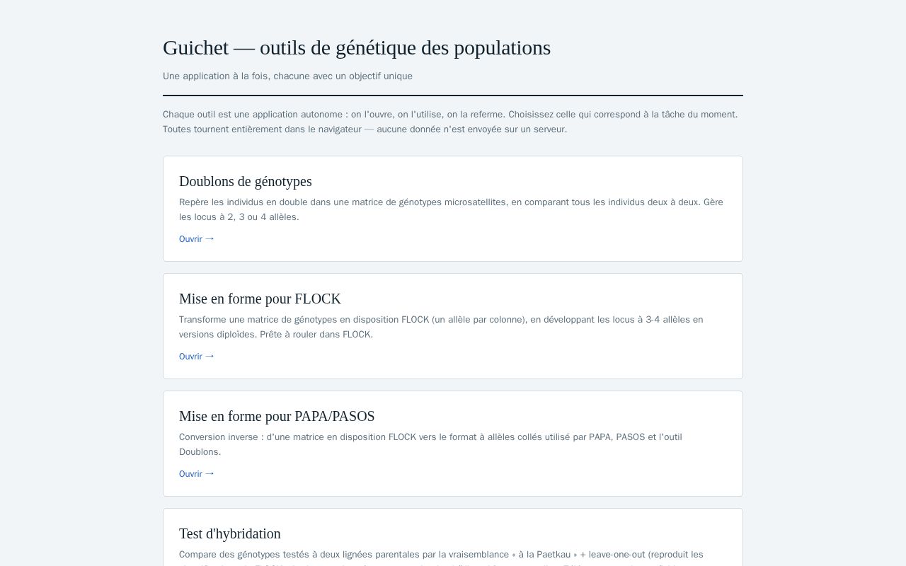Preview of Guichet