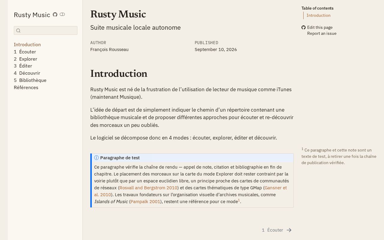 Preview of Rusty Music