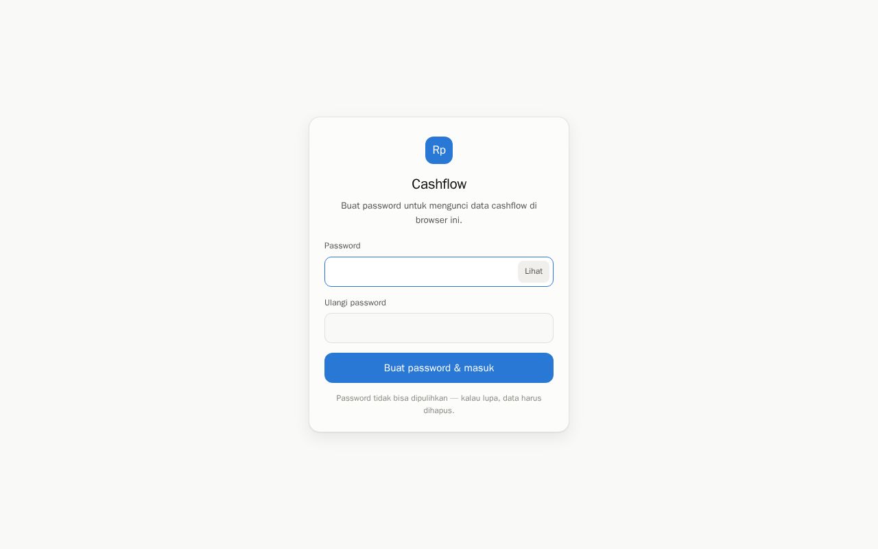 Preview of Cashflowshit App
