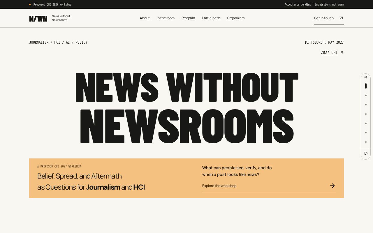 Preview of News Without Newsrooms