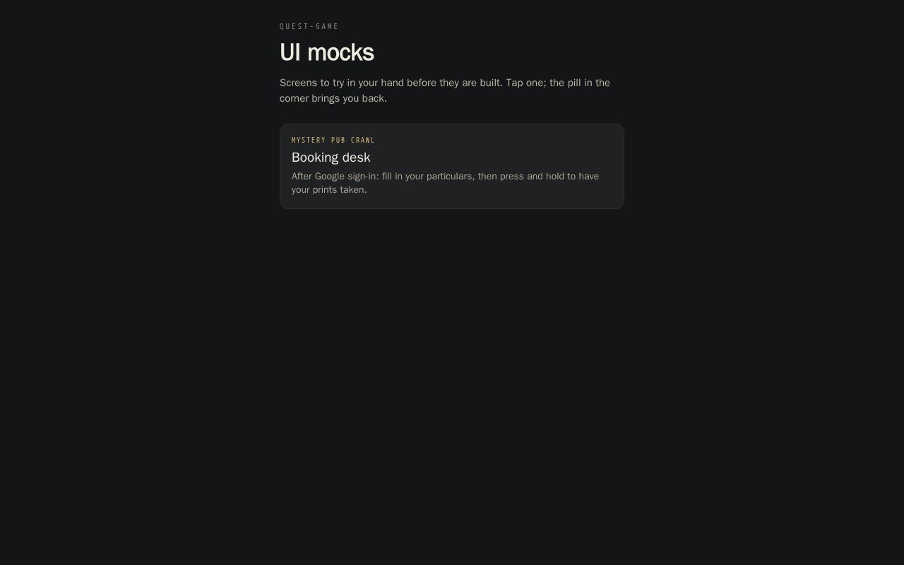 Preview of Ui Mocks