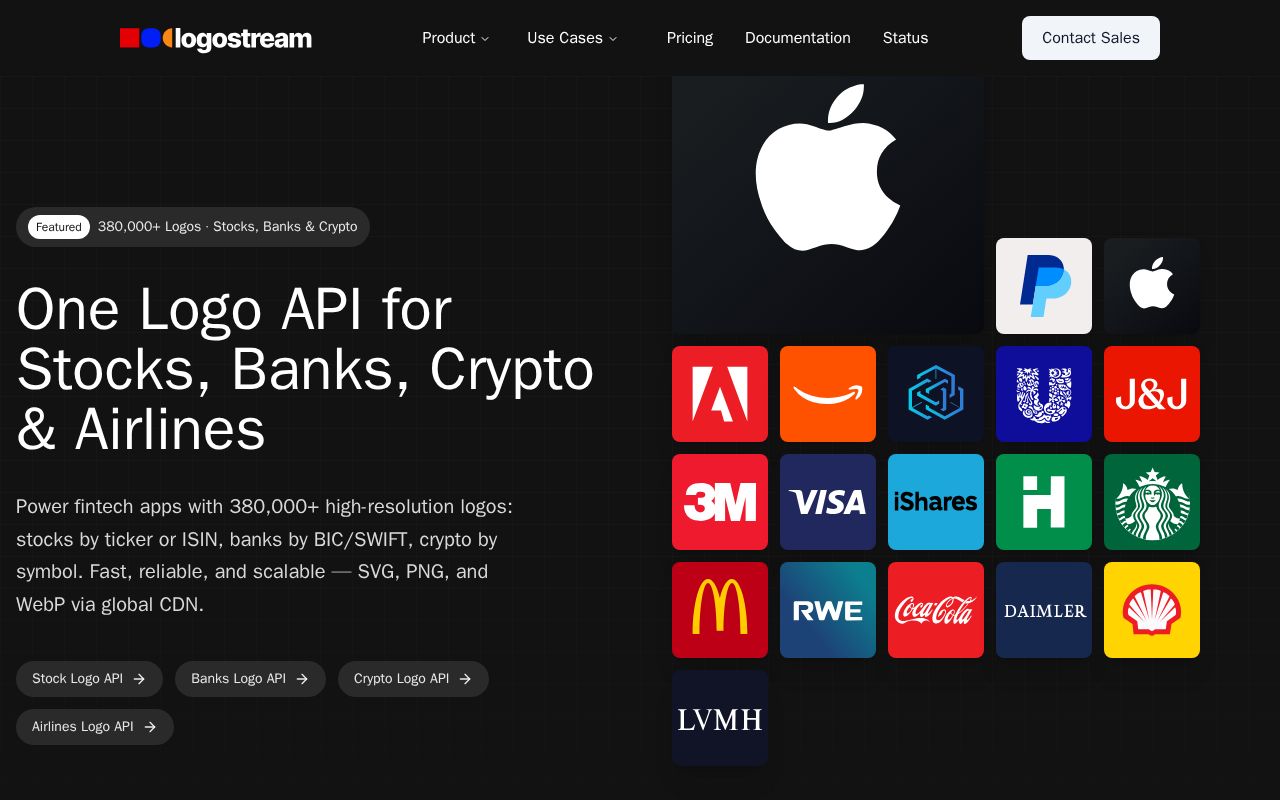 Preview of Logostream Stock Logo Api