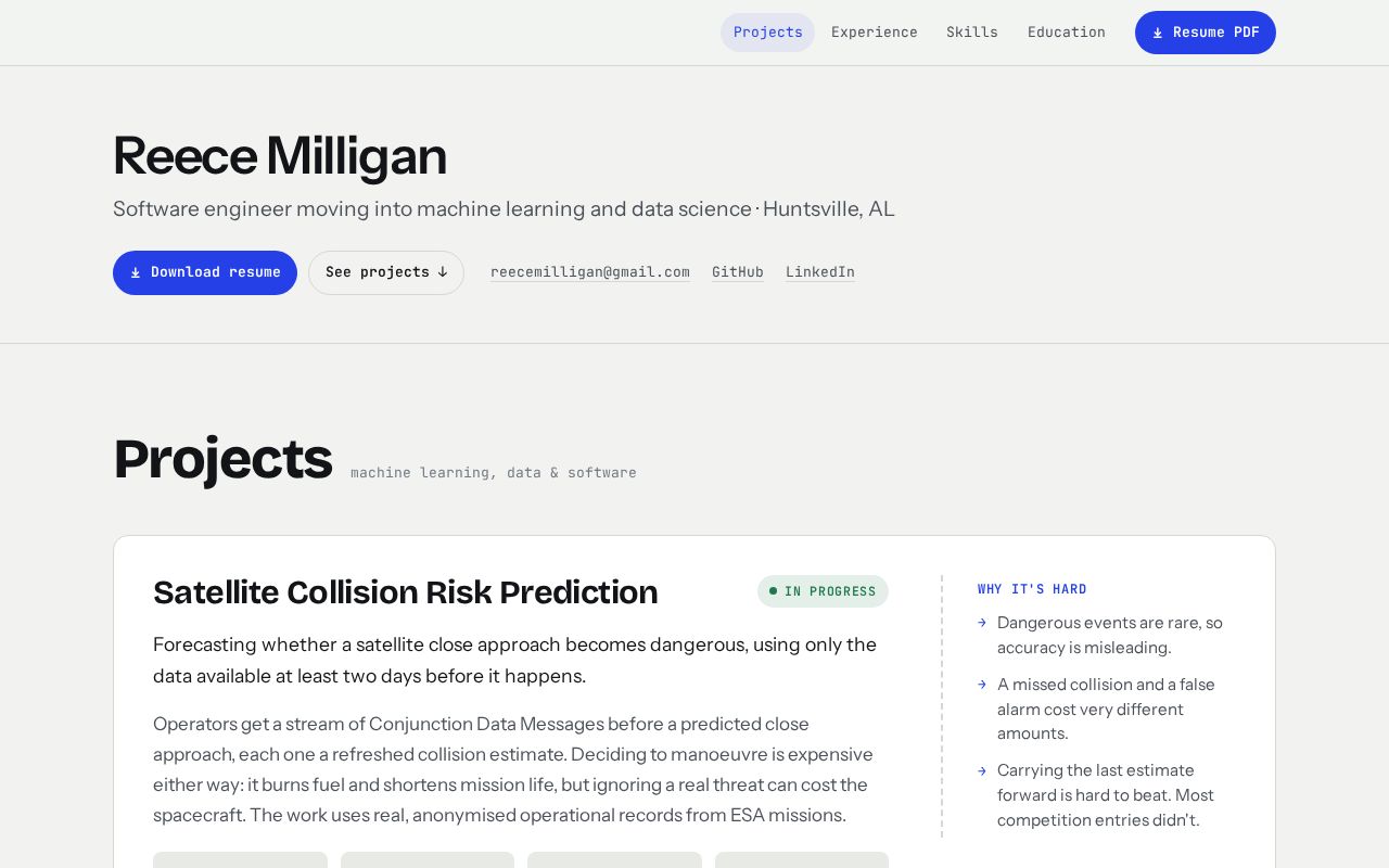 Preview of Reecemill Github Io