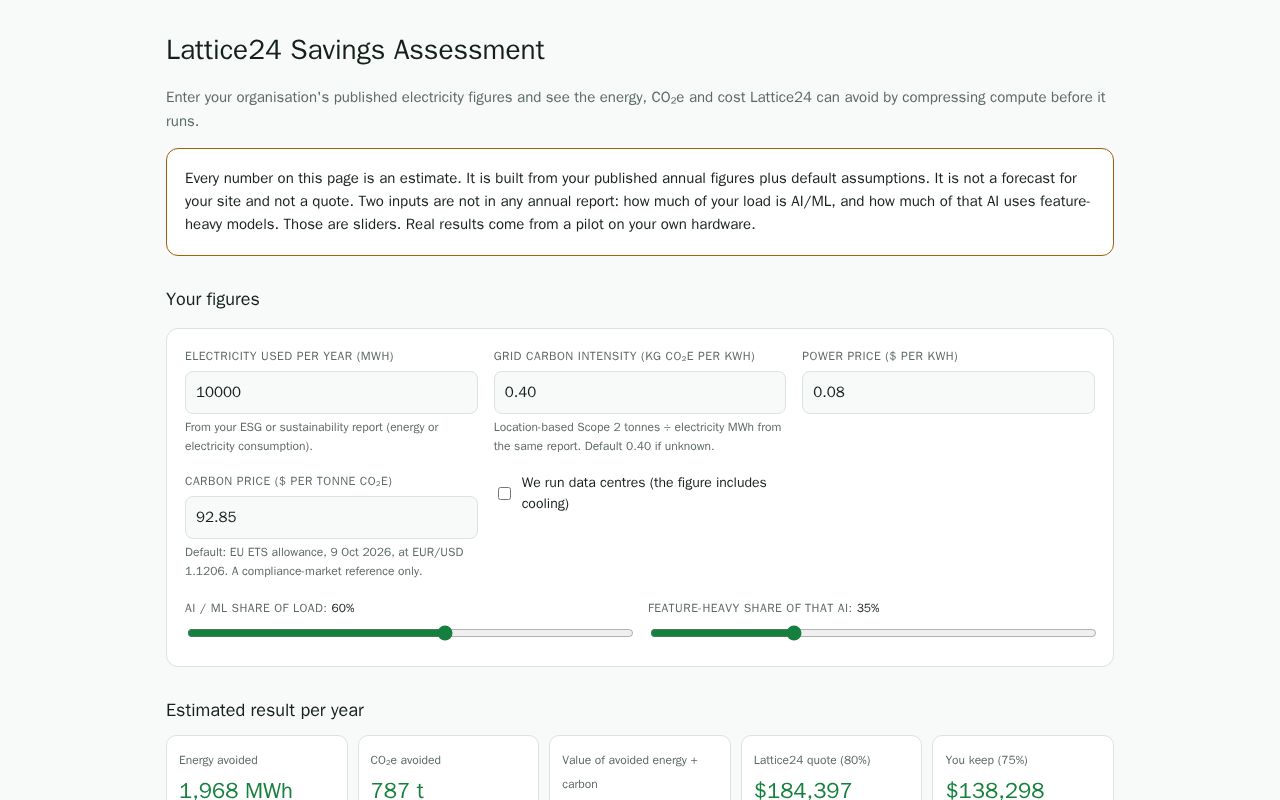 Preview of Lattice24 Assess