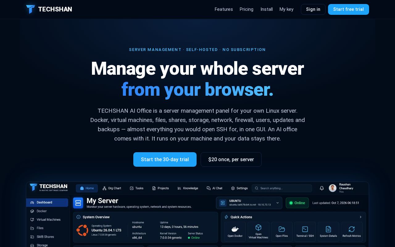 Preview of Techshan