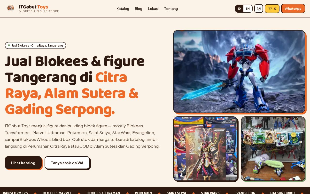 Preview of Website IT Gabut Toys