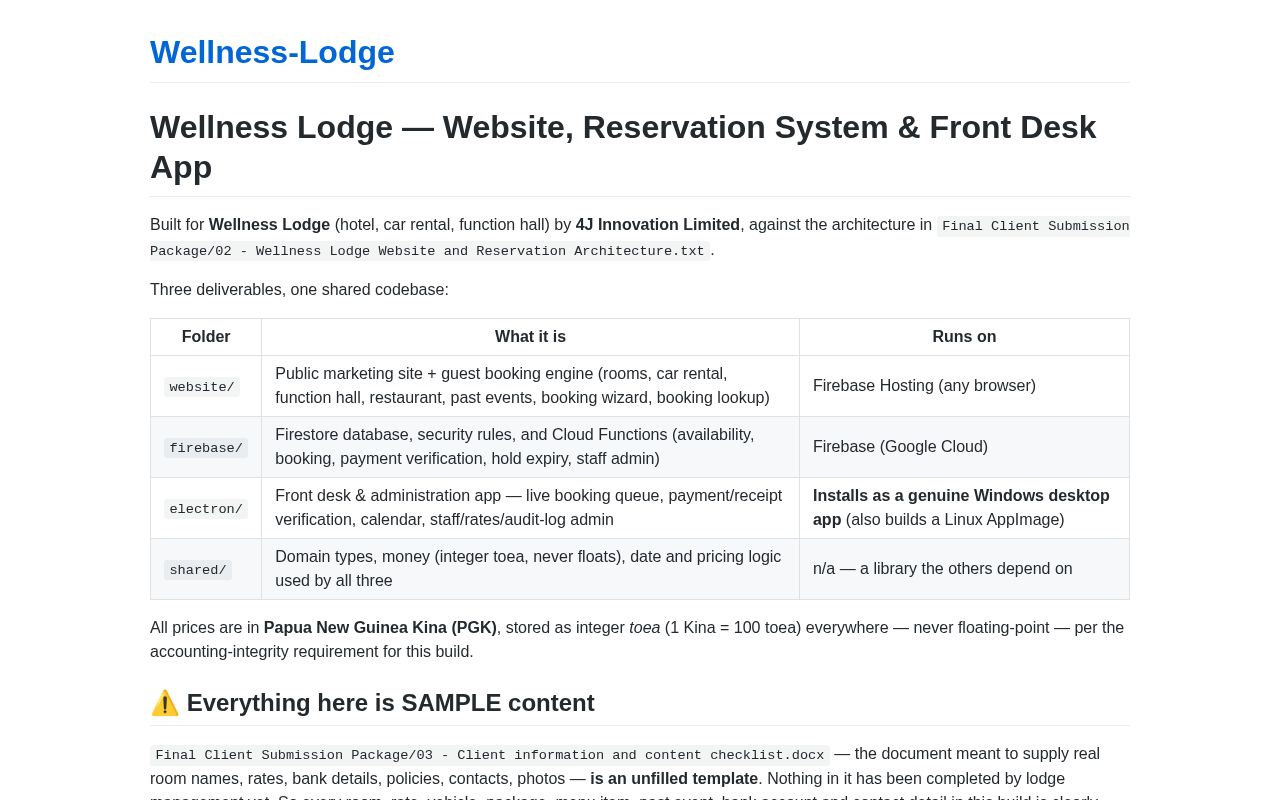 Preview of Wellness Lodge