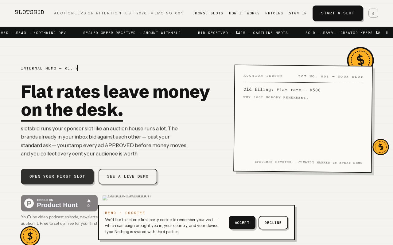 Preview of slotsbid