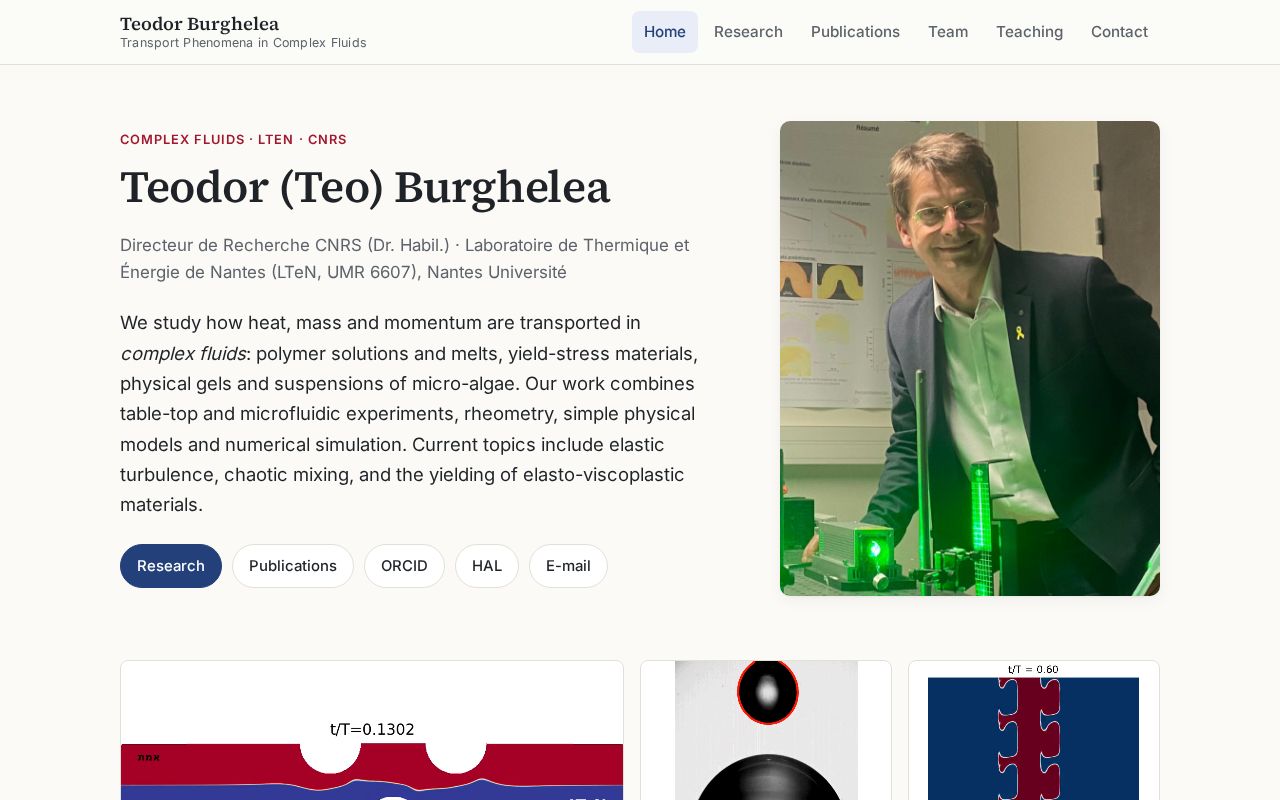 Preview of Teodorburghelea Ui Github Io