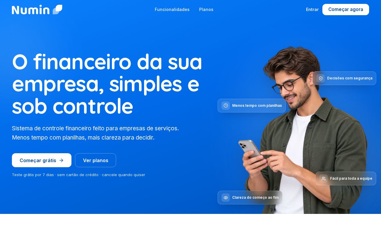 Preview of Numin Site