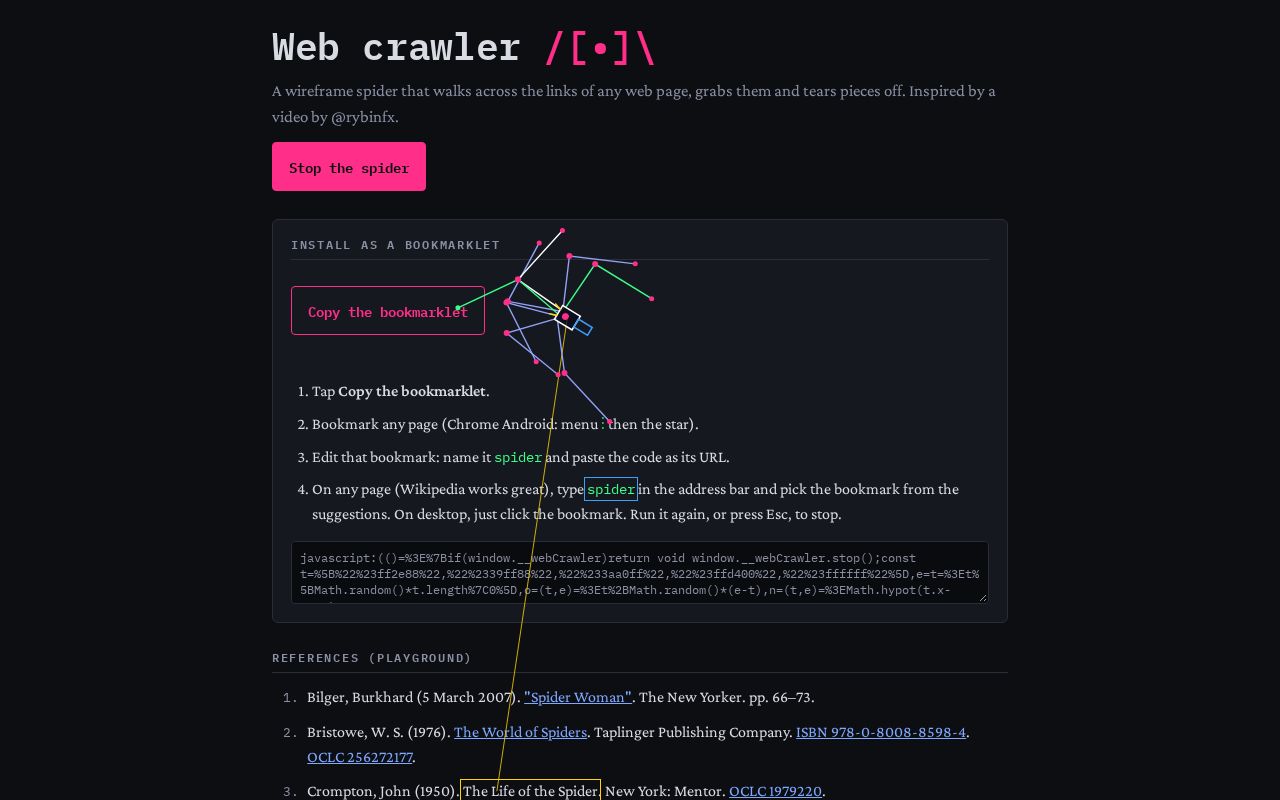 Preview of Web Crawler