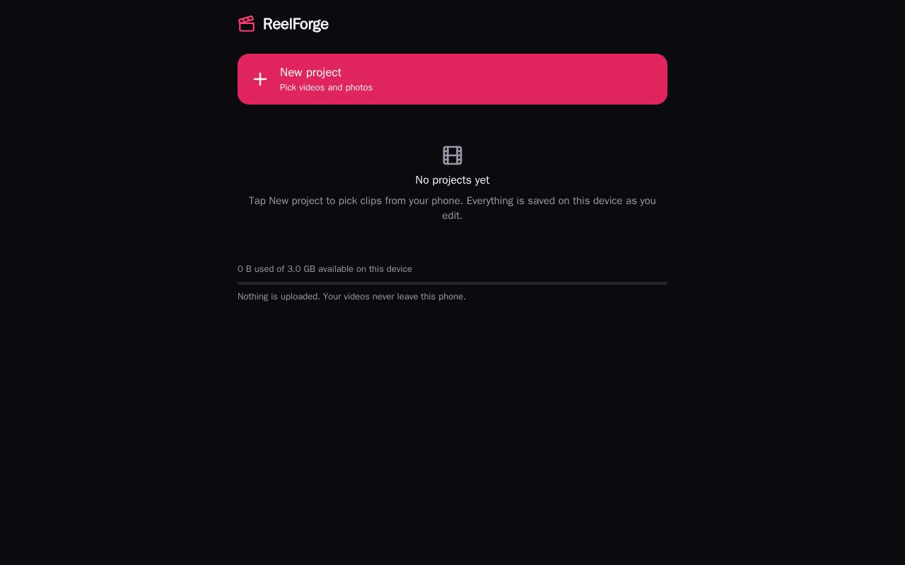 Preview of Reelforge