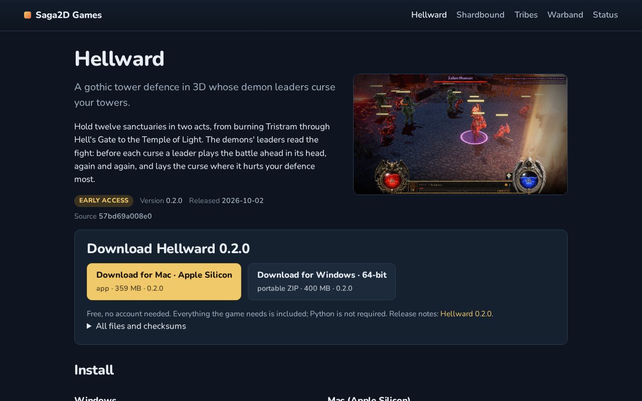 Preview of Hellward
