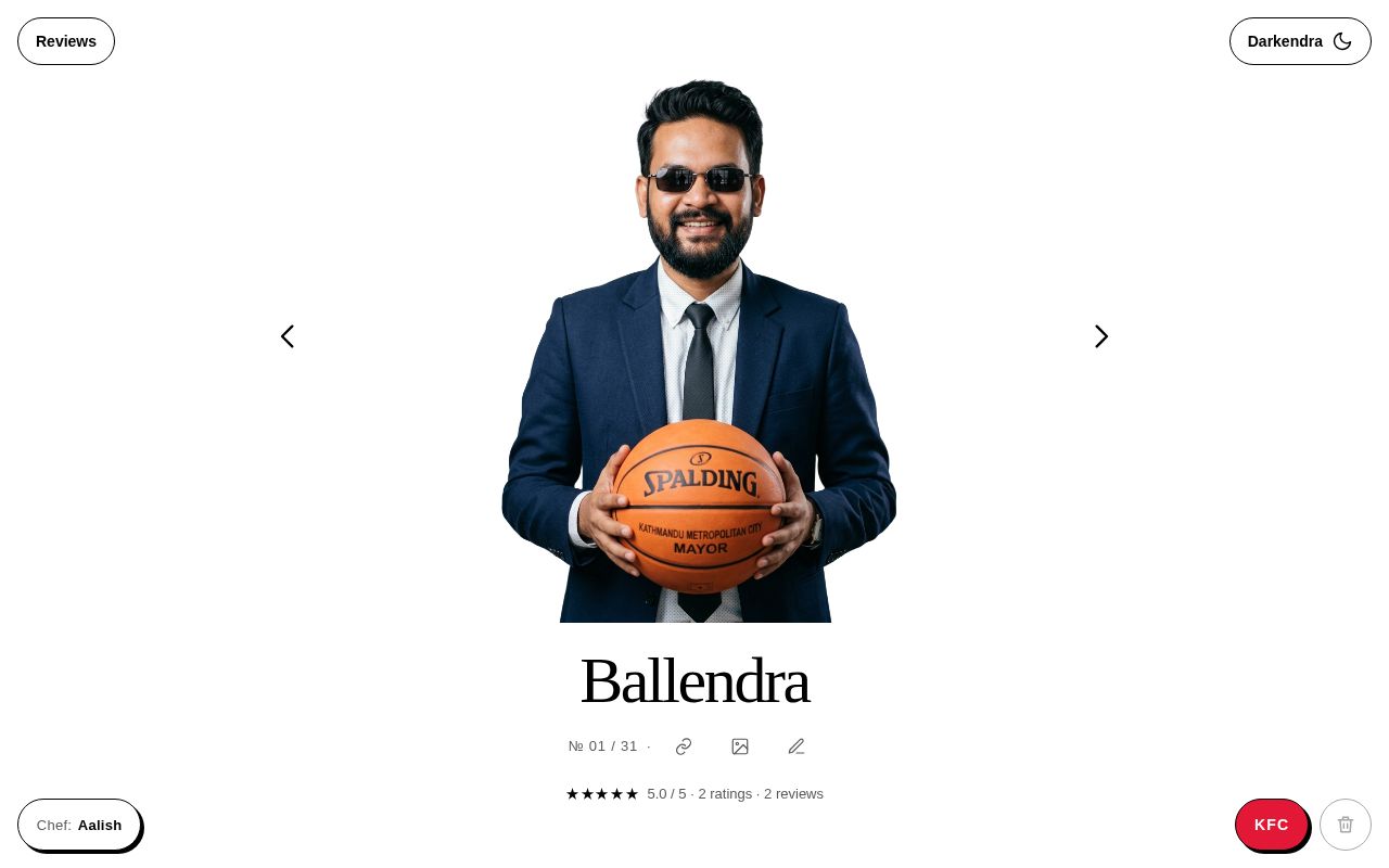 Preview of Webendra