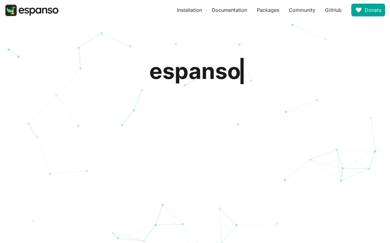 Preview of Espanso Manager