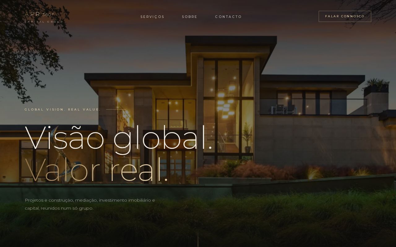 Preview of Website Grupo Pereira Reis