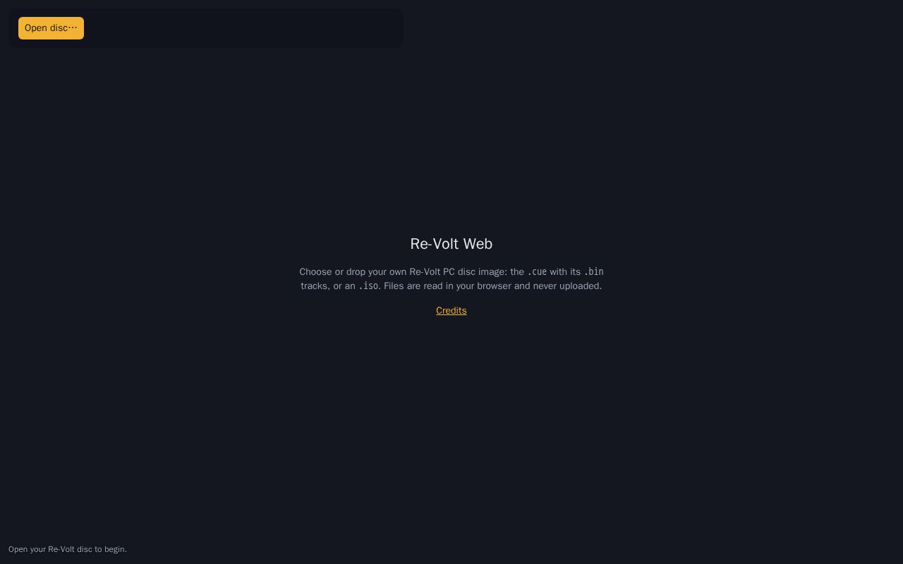 Preview of Re Volt Web