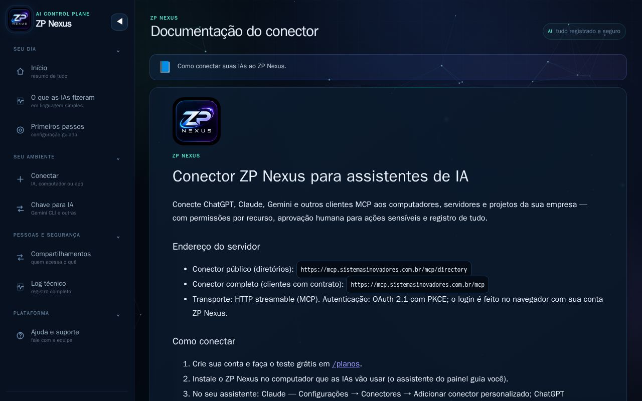 Preview of Zp Nexus Gemini Extension