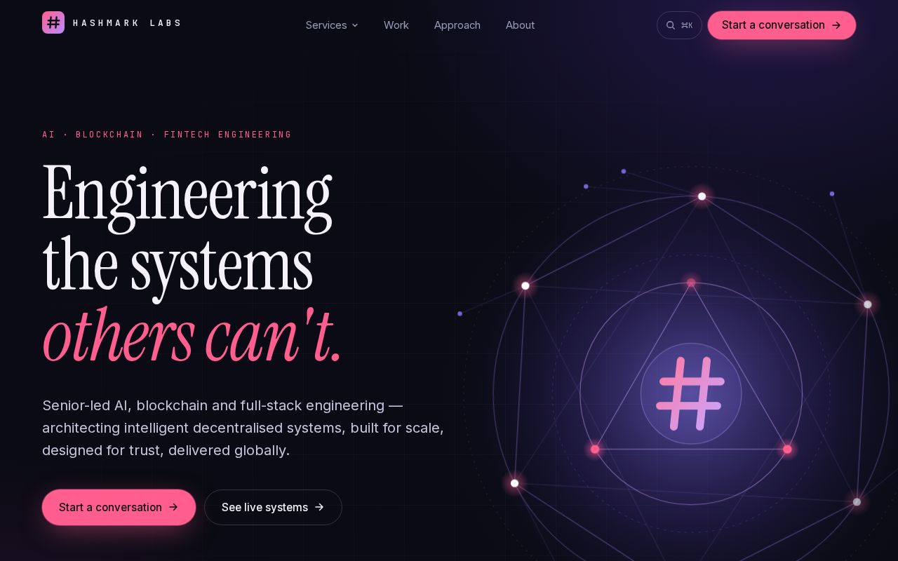 Preview of Hashmark Labs