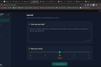 Preview of MoodMate — Your Daily AI Mood Journal