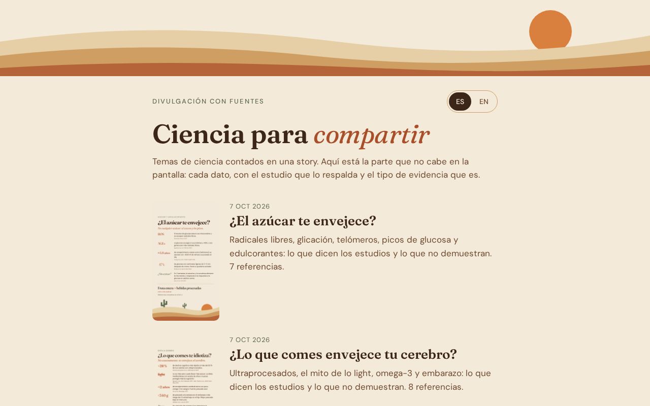 Preview of Cienciaparacompartir